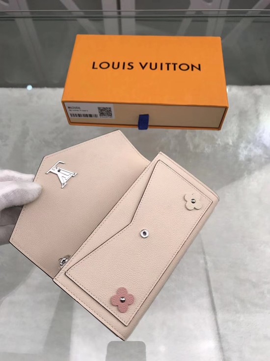 Louis Vuitton Outlet original Mylockme bucket wallet 62656 cream