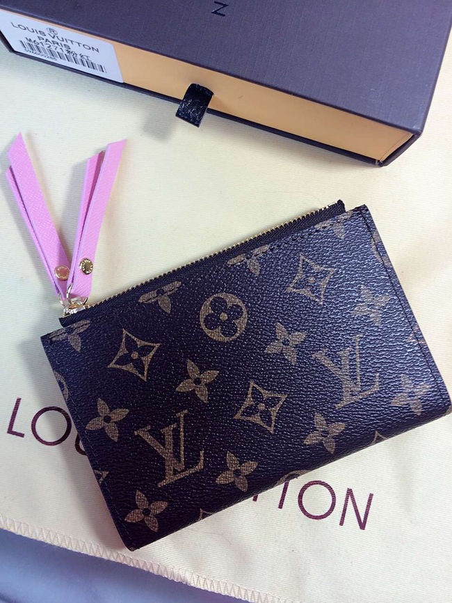 Louis Vuitton Outlet Monogram Canvas Wallet M61271 Pink