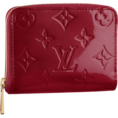 Louis Vuitton Outlet M93608 Monogram Vernis Zippy Coin Purse Pomme Damour