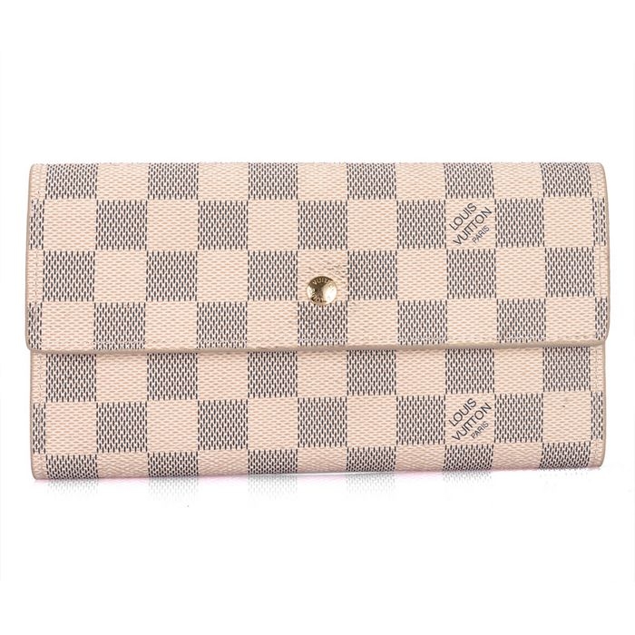 Louis Vuitton Outlet International Wallet N61217 white