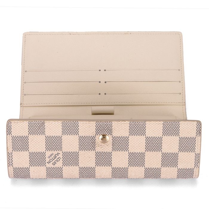 Louis Vuitton Outlet International Wallet N61217 white