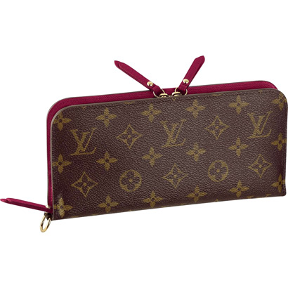 Louis Vuitton Outlet M66702 Monogram Canvas Portefeuille Insolite Rubis