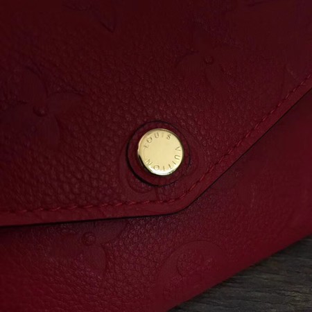 Louis Vuitton Outlet Monogram Empreinte coin purse M62017 Cherry