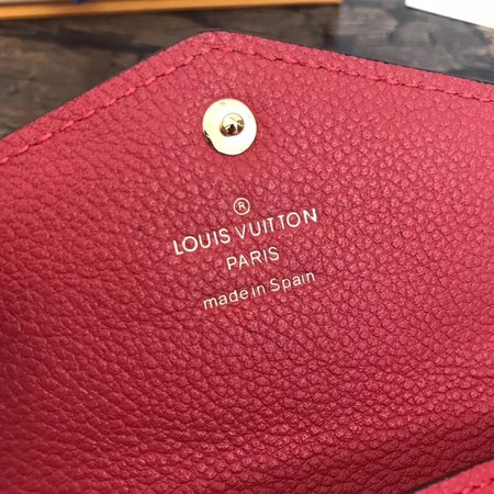 Louis Vuitton Outlet Monogram Empreinte coin purse M62017 Cherry