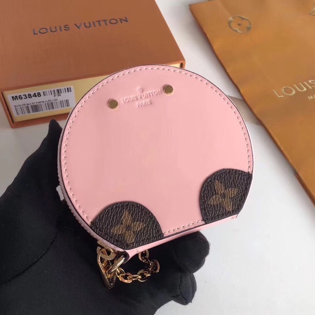 Louis Vuitton Outlet Monogram Vernis original MICRO BOITE CHAPEAU MM63484 pink