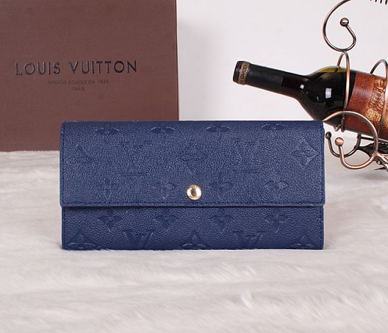 2014 Louis Vuitton Outlet Hot Sell wallet M61734 blue