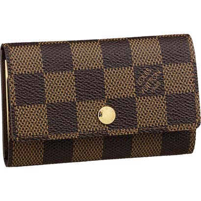 Louis Vuitton Outlet Damier Ebene Canvas 6 Key Holder N62630