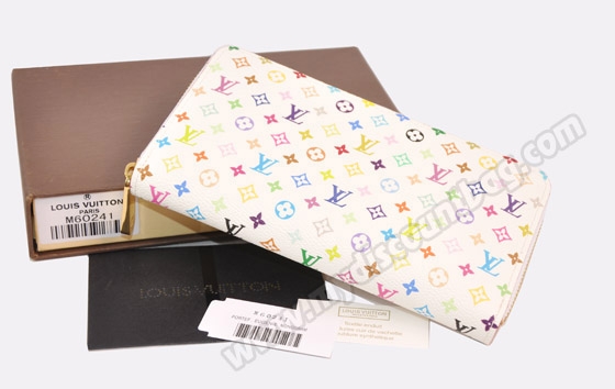 Louis Vuitton Outlet Zippy Wallet M60241 white