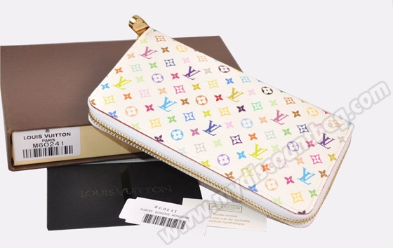 Louis Vuitton Outlet Zippy Wallet M60241 white