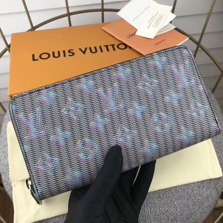 Louis Vuitton Outlet M68621 Zippy Wallet Monogram Pop Blue