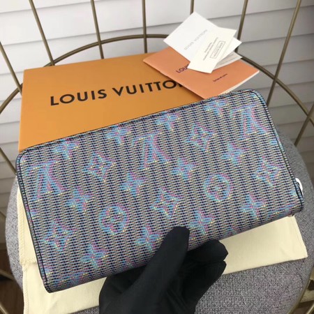 Louis Vuitton Outlet M68621 Zippy Wallet Monogram Pop Blue