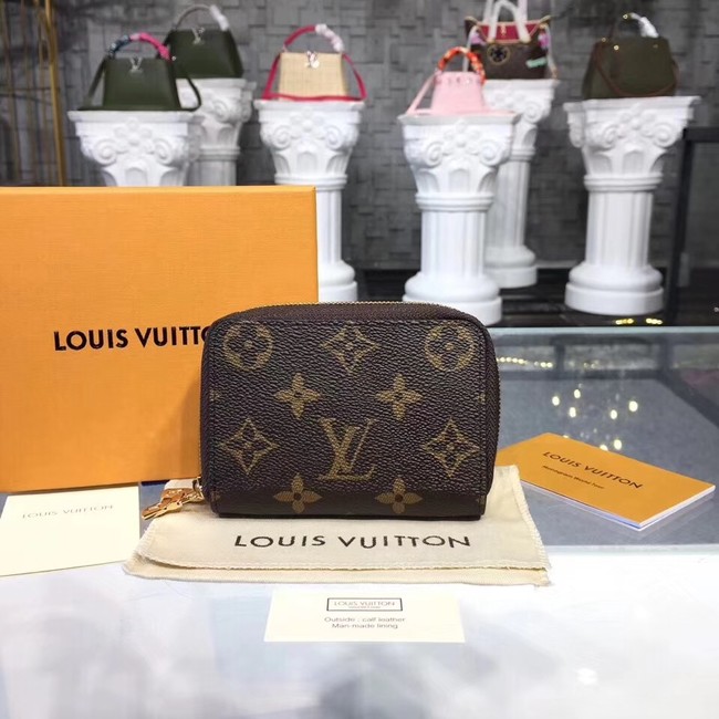 Louis Vuitton Outlet Monogram Canvas ZIPPY COIN PURSE M58106