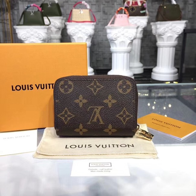 Louis Vuitton Outlet Monogram Canvas ZIPPY COIN PURSE M58106