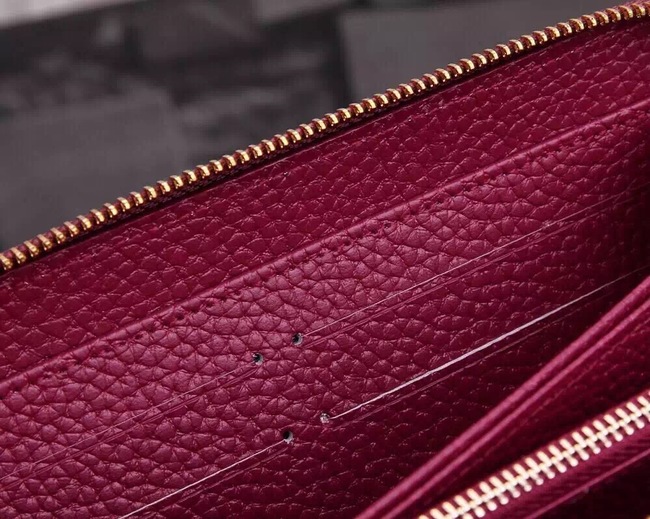 Louis Vuitton Outlet Monogram Embossing Wallet M60017 Burgundy