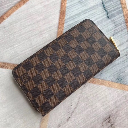 Louis Vuitton Outlet Monogram ZIPPY M60017 brown