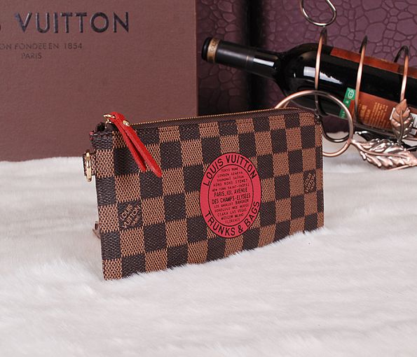 2015 Louis Vuitton Outlet wallet new model 58025 coffee