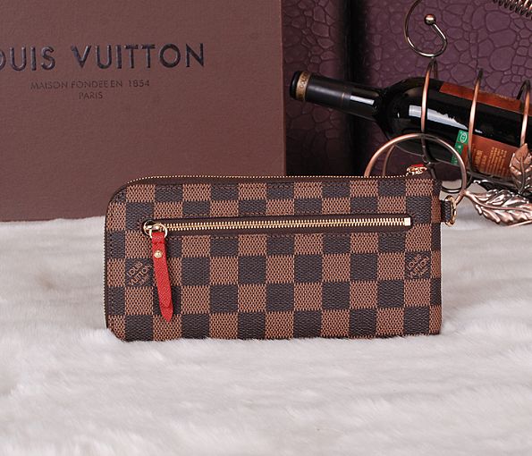 2015 Louis Vuitton Outlet wallet new model 58025 coffee