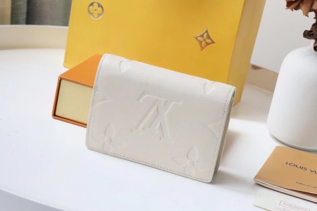 Louis Vuitton Outlet GUSSETED CARD HOLDER M80754 Beige