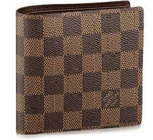 Mens Louis Vuitton Outlet double zip monogram damier wallet