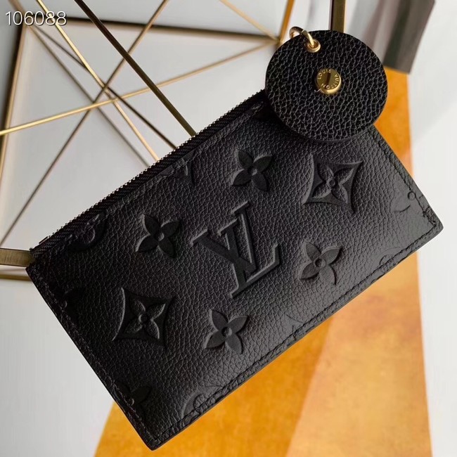 Louis Vuitton Outlet ZIPPED CARD HOLDER M68338 black