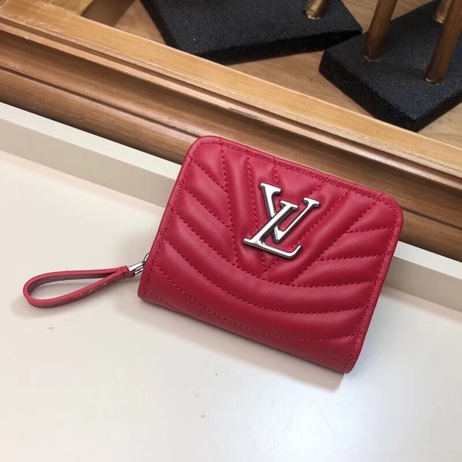 Louis Vuitton Outlet NEW WAVE COMPACT WALLET M63789 red