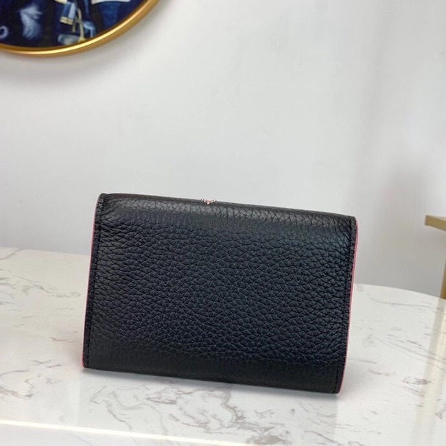 Louis Vuitton Outlet original CAPUCINES wallet M63222 black