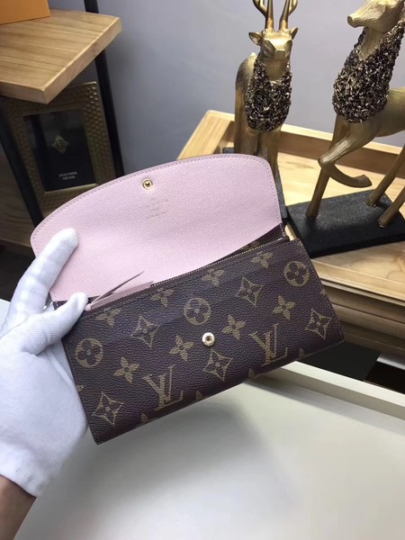 Louis Vuitton Outlet Monogram Canvas wallet M61289 pink