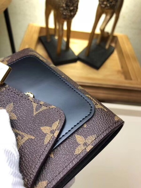 Louis Vuitton Outlet FLOWE Monogram Canvas Wallet 62578 black