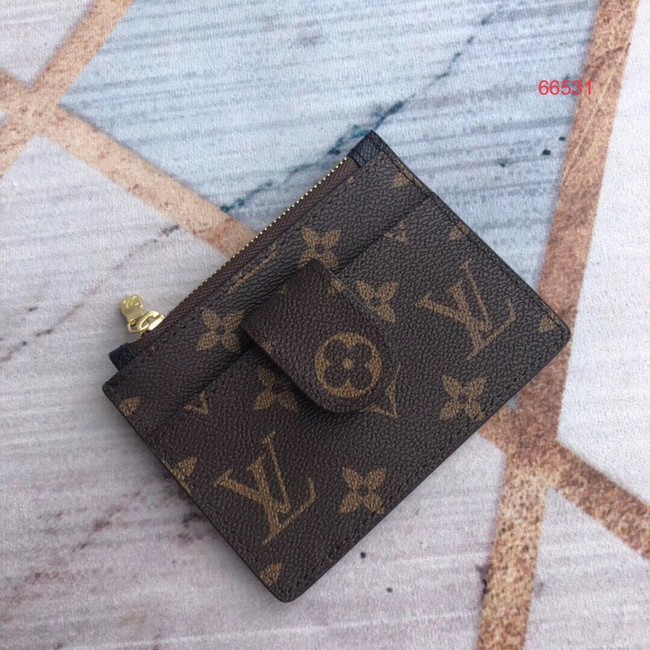 Louis Vuitton Outlet ZIPPED CARD HOLDER M66531 black