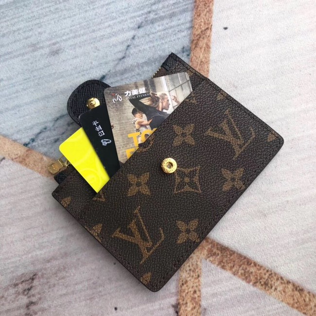 Louis Vuitton Outlet ZIPPED CARD HOLDER M66531 black