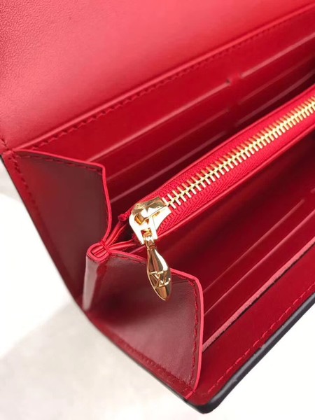 Louis Vuitton Outlet Patent Calf Leather LOUISE WALLET M64550 Red