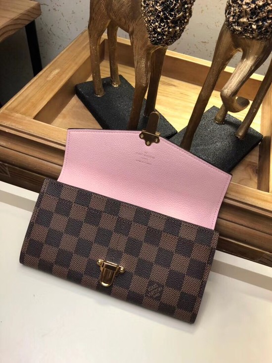 Louis Vuitton Outlet Damier Canvas CLAPTON WALLET N64448 Magnolia