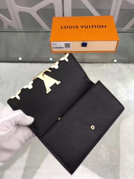 Louis Vuitton Outlet LockMe Wallet M64551 black