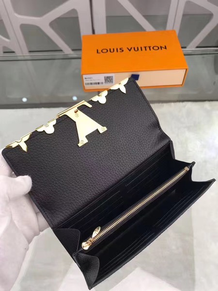 Louis Vuitton Outlet LockMe Wallet M64551 black