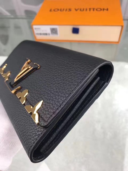 Louis Vuitton Outlet LockMe Wallet M64551 black