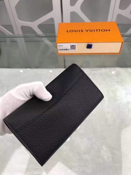 Louis Vuitton Outlet LockMe Wallet M64551 black