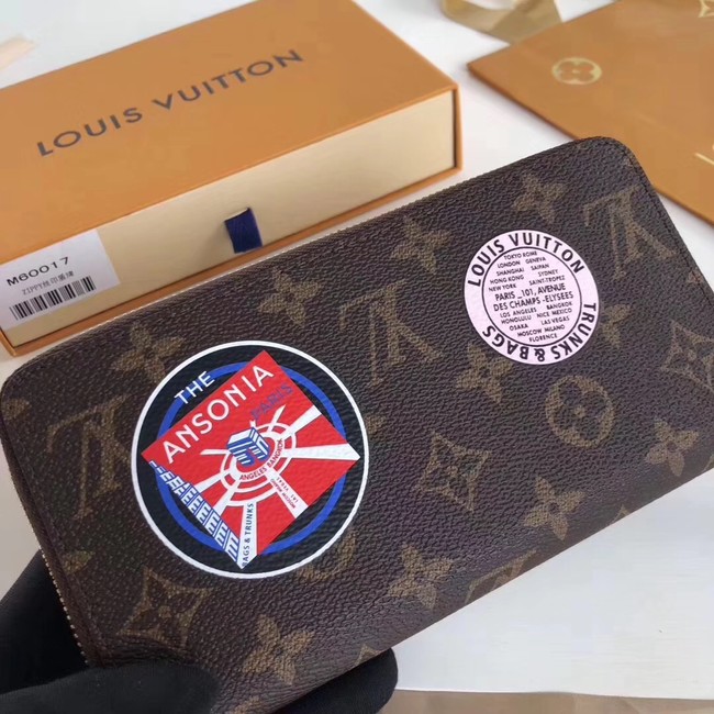 Louis Vuitton Outlet original ZIPPY WALLET 60017