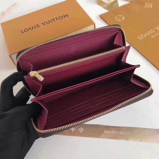 Louis Vuitton Outlet original ZIPPY WALLET 60017