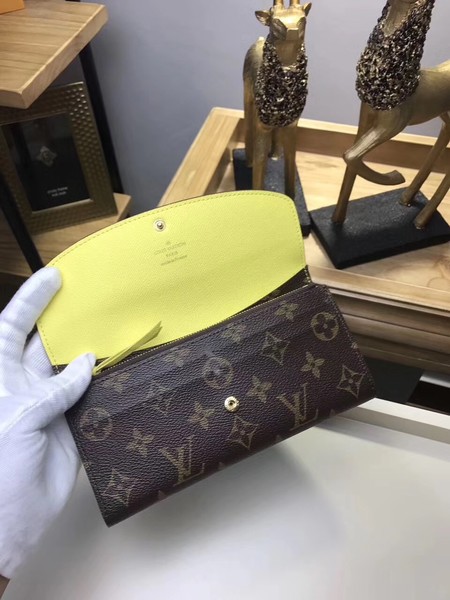 Louis Vuitton Outlet Monogram Canvas wallet M61289 yellow