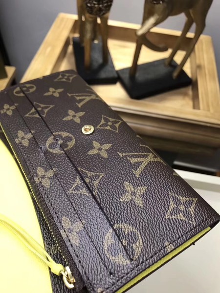 Louis Vuitton Outlet Monogram Canvas wallet M61289 yellow