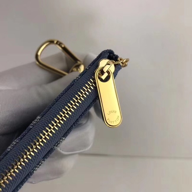 Louis Vuitton Outlet original KEY POUCH M62650 blue