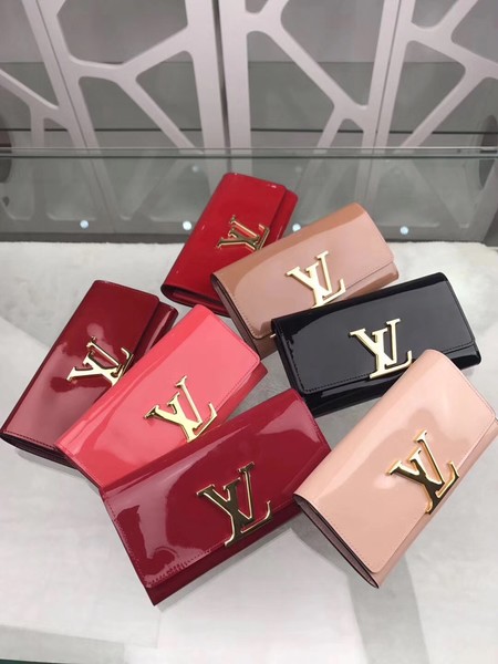 Louis Vuitton Outlet monogram vernis leather wallet M64550 Watermelon