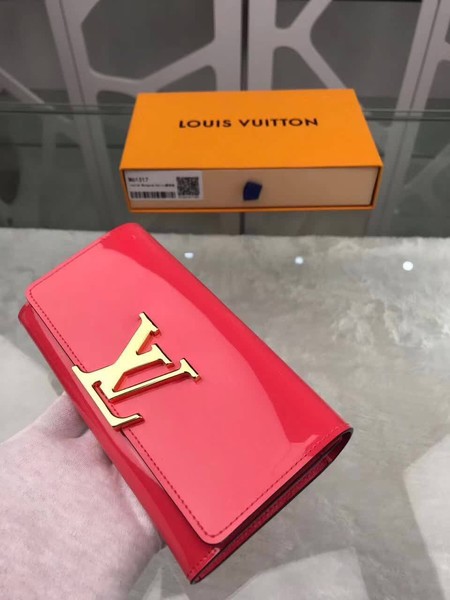 Louis Vuitton Outlet monogram vernis leather wallet M64550 Watermelon