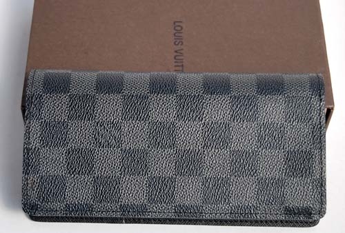 Louis Vuitton Outlet Wallet N62665 Damier Graphite Multiple For Bills And Credit Card