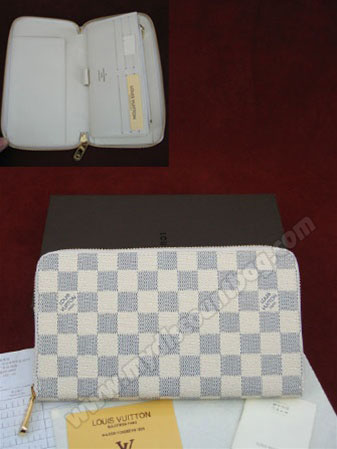 Louis Vuitton Outlet (Louis Vuitton Outlet) wallet DAMIER AZUR ZIPPY ORGANIZER