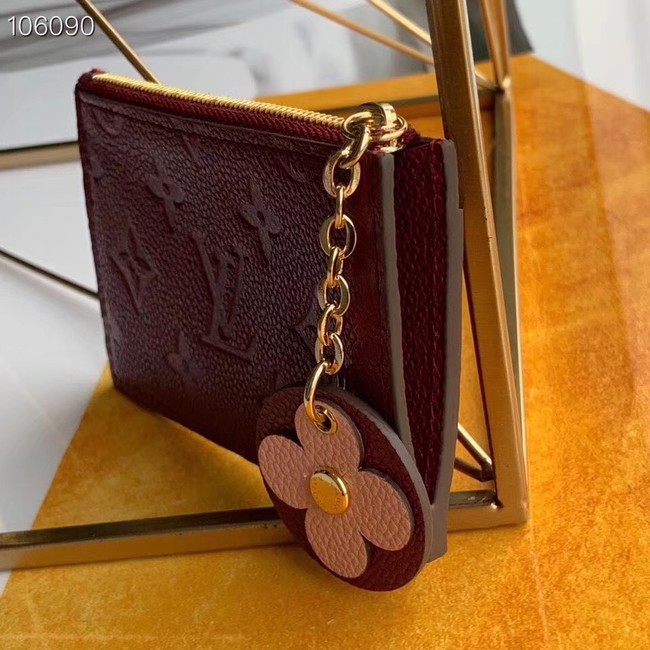 Louis Vuitton Outlet ZIPPED CARD HOLDER M68338 purplish