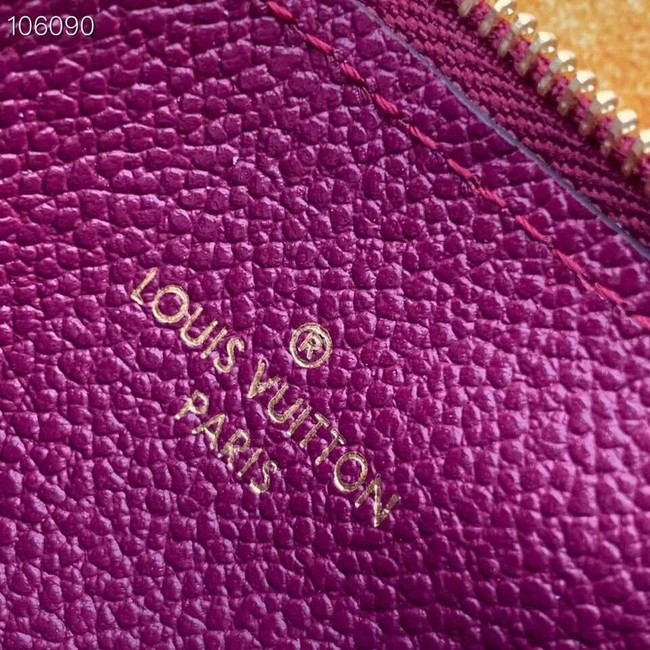 Louis Vuitton Outlet ZIPPED CARD HOLDER M68338 purplish