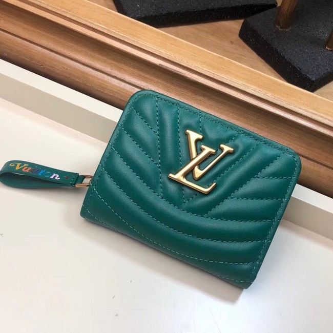 Louis Vuitton Outlet NEW WAVE COMPACT WALLET M63789 green