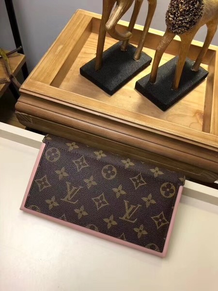 Louis Vuitton Outlet monogram canvas flore wallet 64586 pink