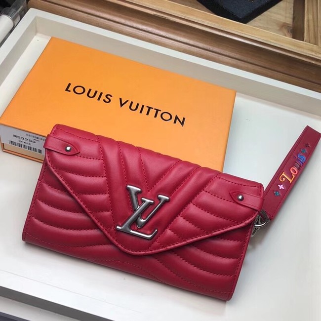 Louis Vuitton Outlet NEW WAVE LONG WALLET M63298 red